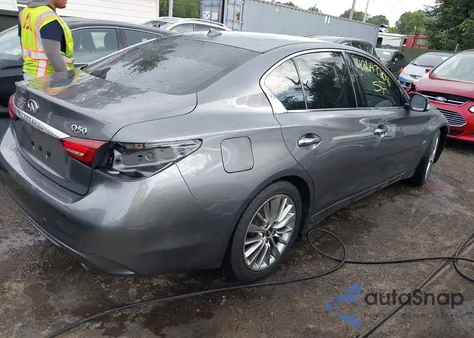 2019 Infiniti Q50 3.0T Luxe из США, поврежденный, VIN JN1EV7AP5KM517210